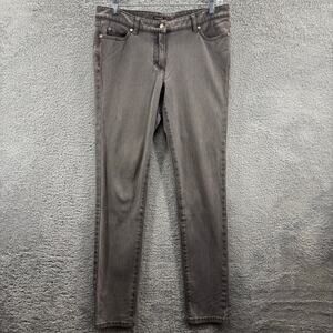 J. McLaughlin Women’s Size 8 Beige Stretch Classic Fit‎ Pants Trousers Casual